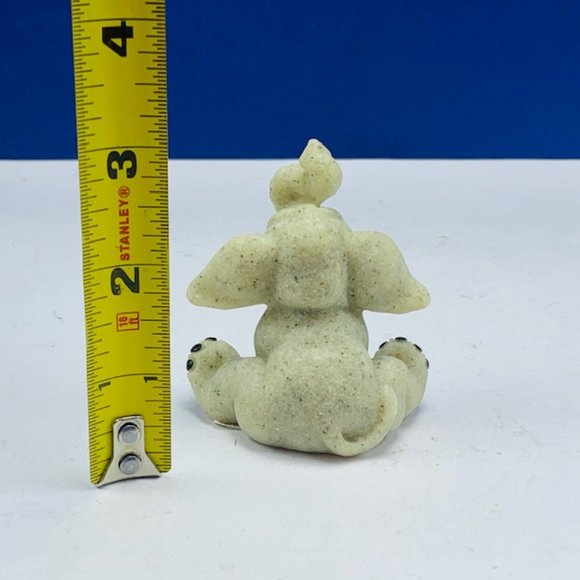 Quarry Critters Electra Elephant stone figurine - Picture 3 of 5